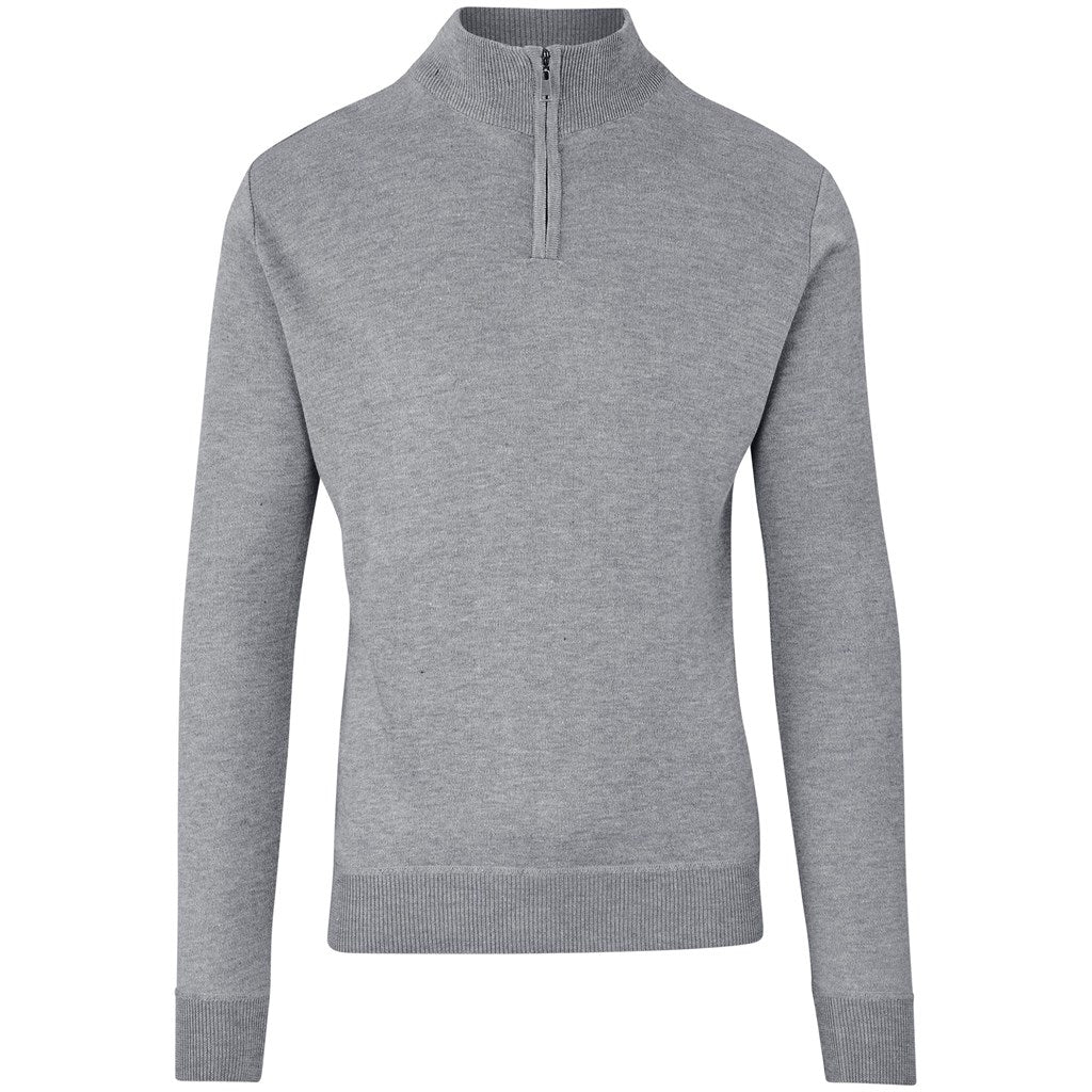 Mens 1/4 Zip Waverley Jersey GREY