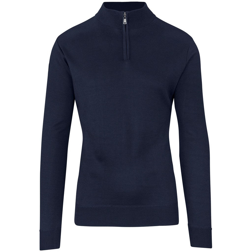 Mens 1/4 Zip Waverley Jersey NAVY