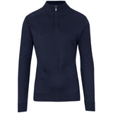 Mens 1/4 Zip Waverley Jersey NAVY