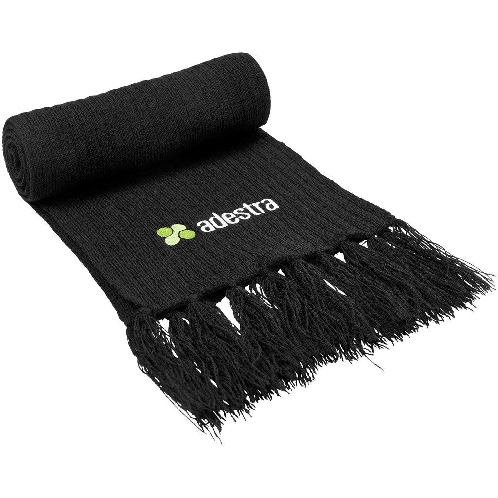 Nebraska Acrylic Scarf BLACK