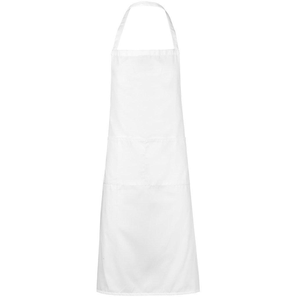 Unisex Slater Apron SOLID WHITE