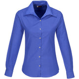 Ladies Long Sleeve Aspen Shirt - New Blue NEW BLUE