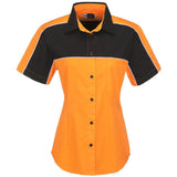 Ladies Daytona Pitt Shirt - Orange ORANGE