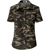 Ladies Short Sleeve Wildstone Shirt - Camouflage CAMOUFLAGE