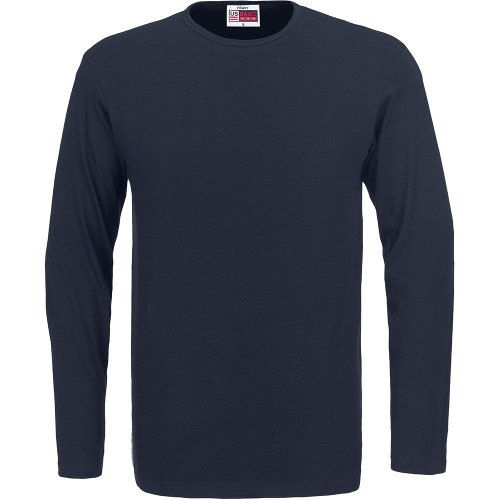 Mens Long Sleeve Portland T-Shirt NAVY