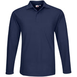 Mens Long Sleeve Elemental Golf Shirt NAVY