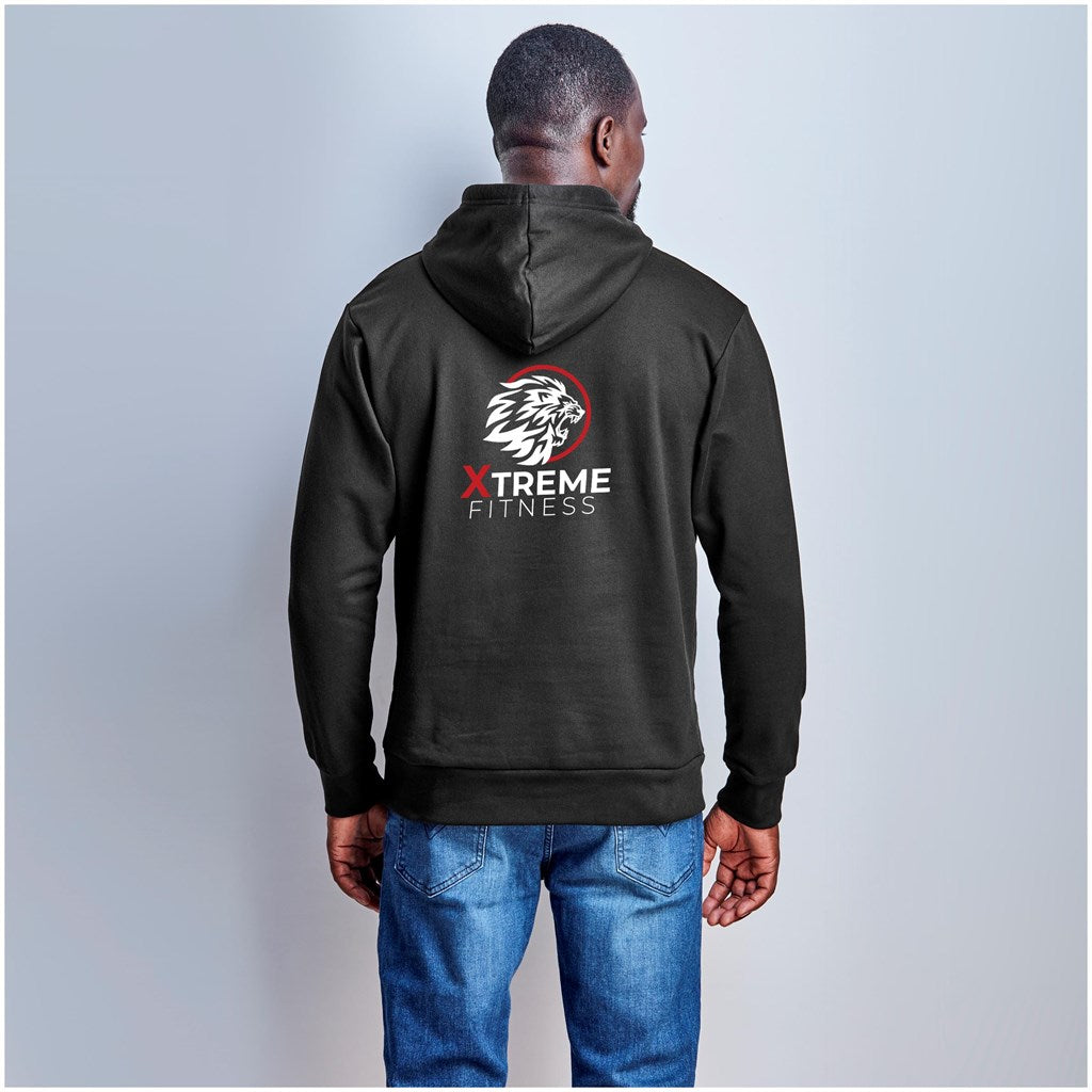 Mens Solo Hooded Sweater - Red