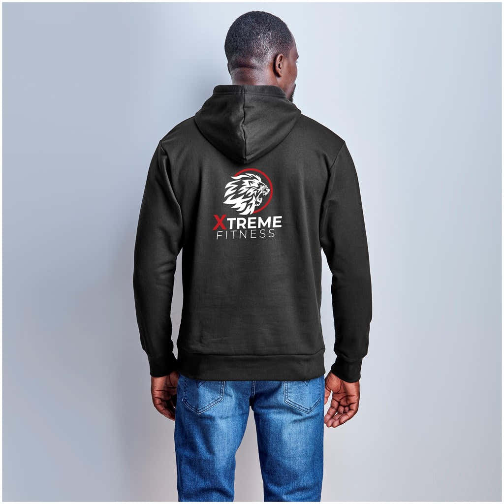 Mens Solo Hooded Sweater - Red