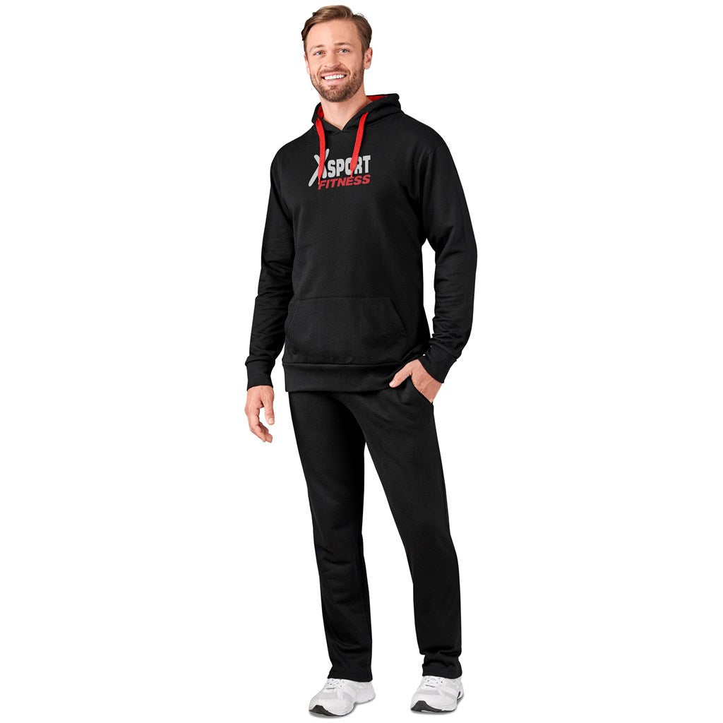 Mens Solo Hooded Sweater - Red