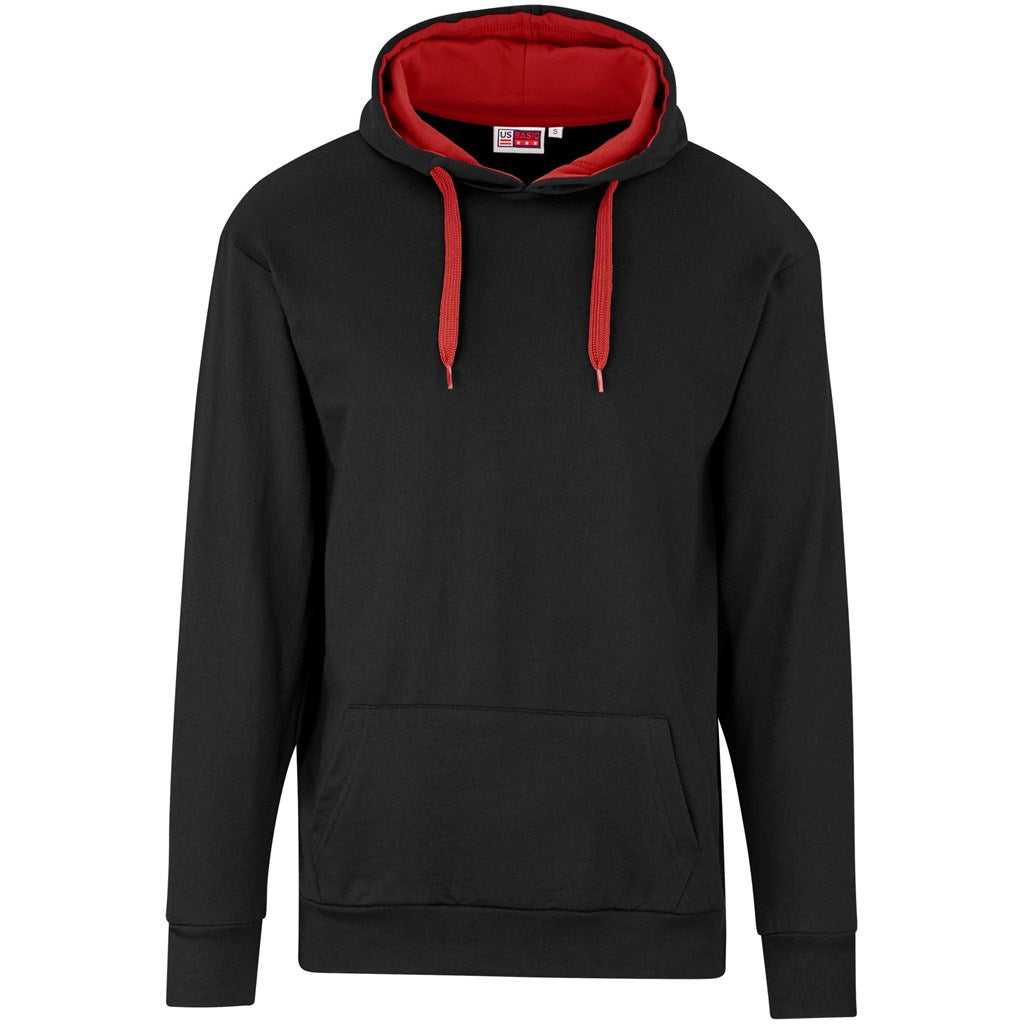 Mens Solo Hooded Sweater - Red RED