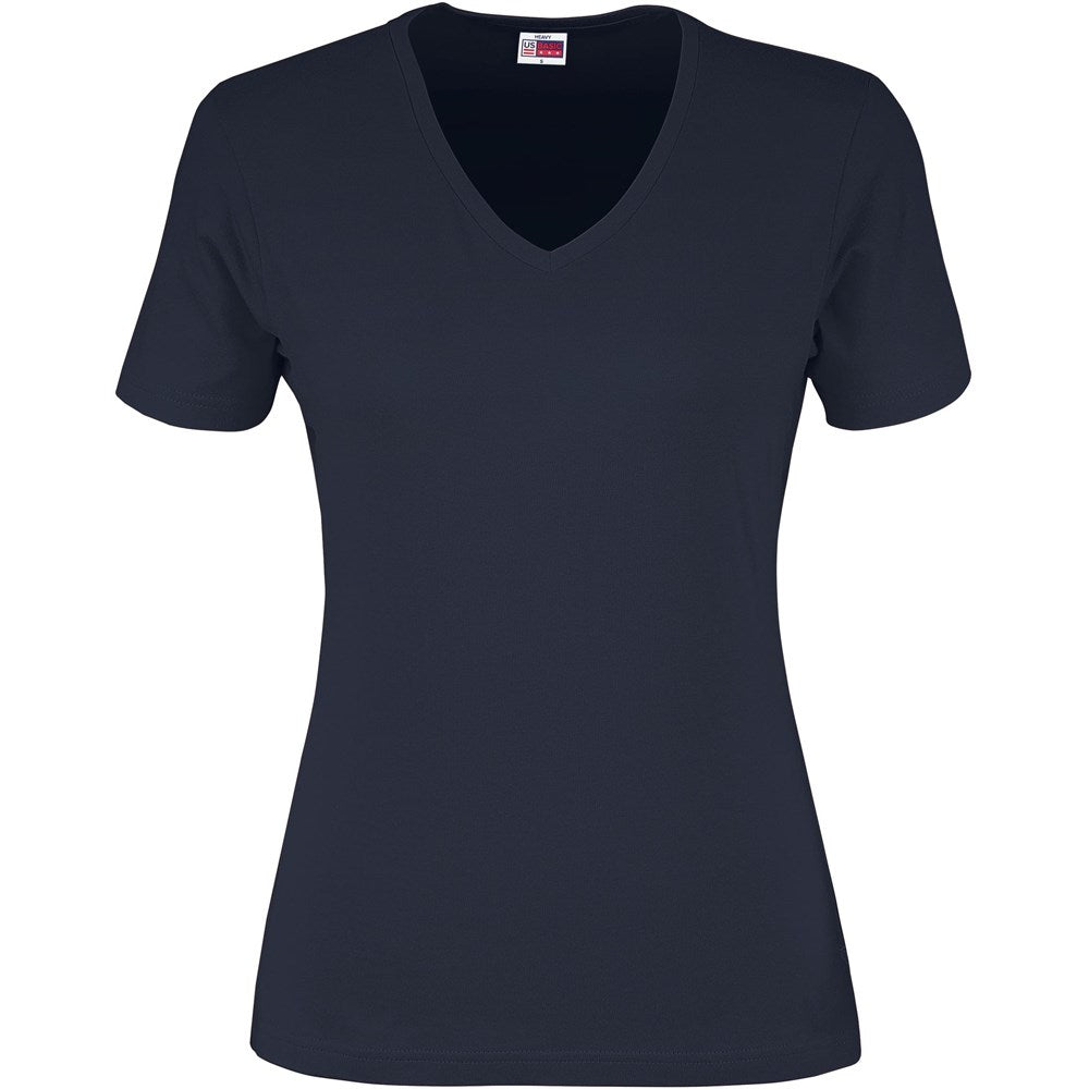 Ladies Super Club 165 V-Neck T-Shirt NAVY