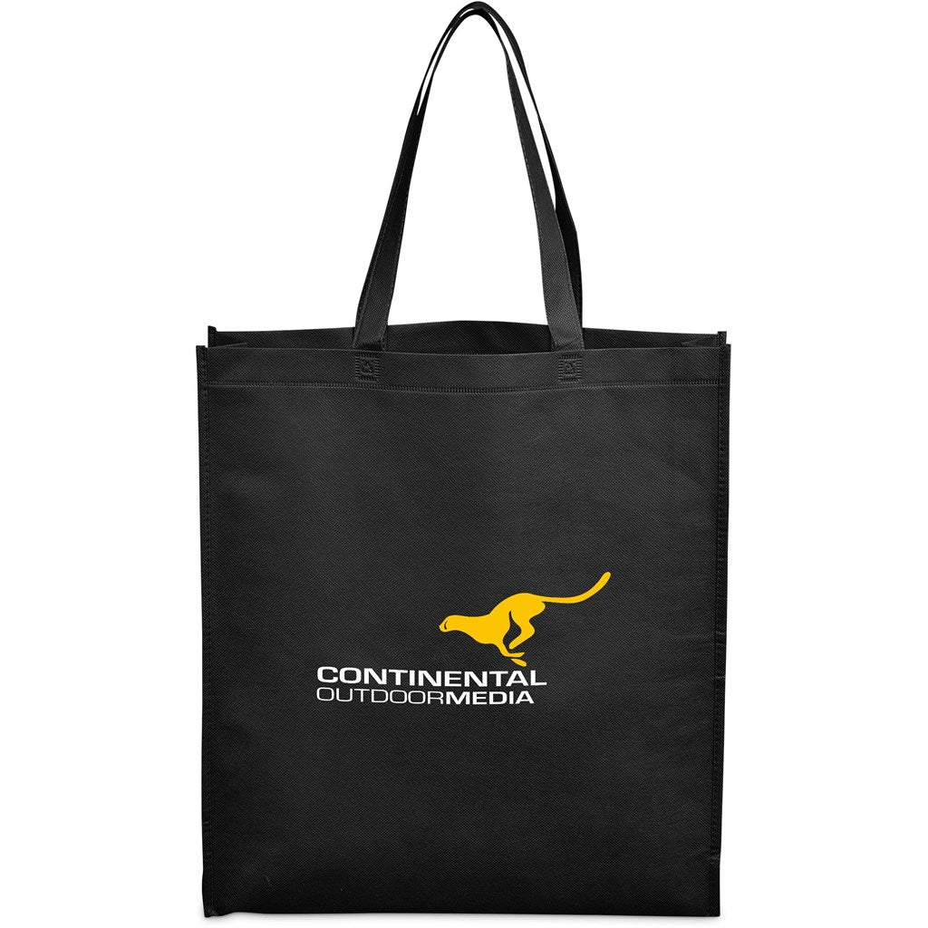 Wellington Non-Woven Shopper BLACK
