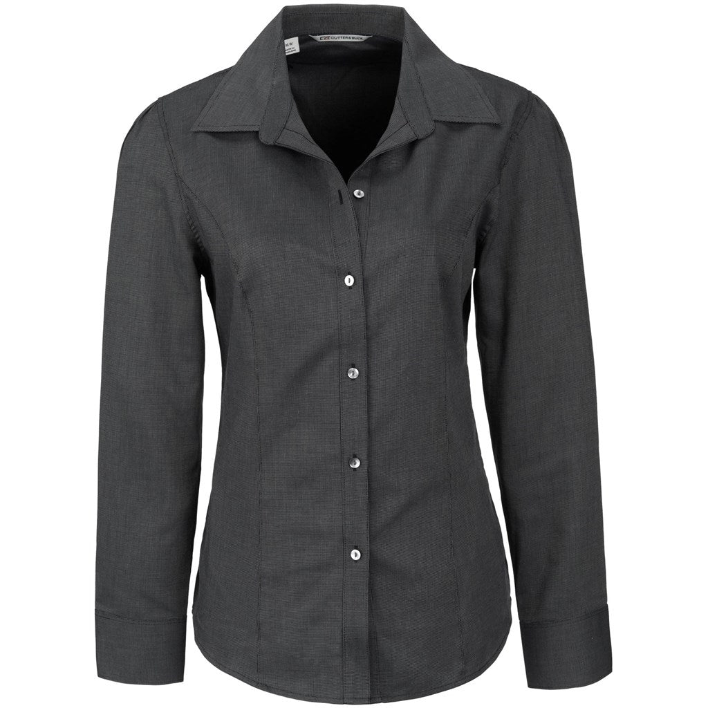 Ladies Long Sleeve Epic Shirt - Black BLACK