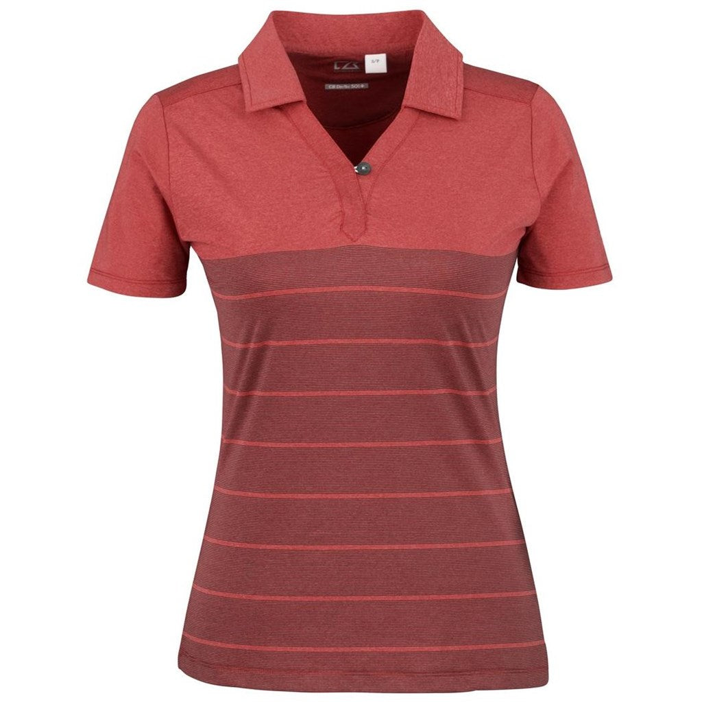 Ladies Streak Golf Shirt - Red RED