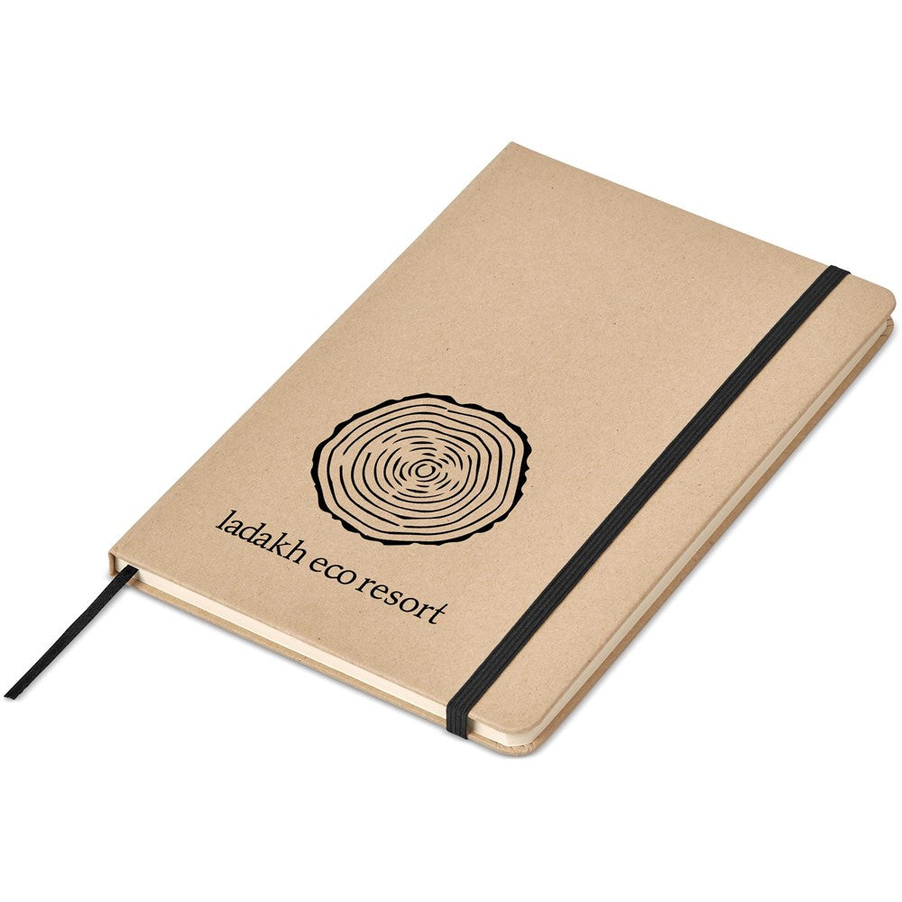 Okiyo FSC Certified Paper A5 Hard Cover Notebook BLACK