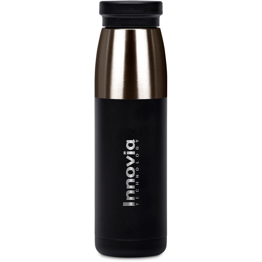Alex Varga Borealis Stainless Steel Vacuum Water Bottle – 700ml GUN METAL