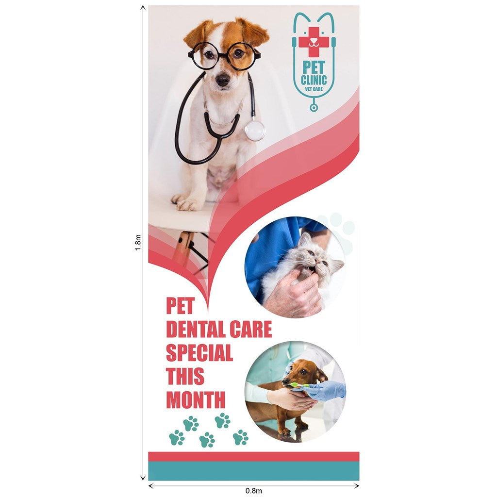 Champion X-Banner Layflat PVC Skin 80 x 180cm (Excludes Hardware) Default Title