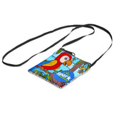 Pre-Printed Sample Hoppla Sani Tuck Money Neck Pouch BLACK