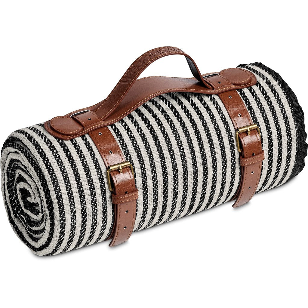 Serendipio Palmgrove Picnic Blanket BLACK