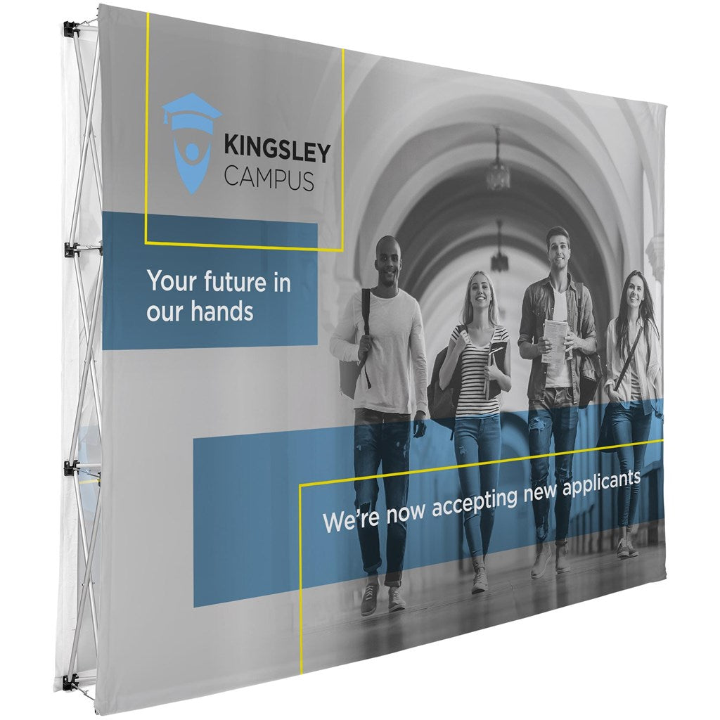 Legend Double-Sided Straight Banner Wall 3m x 2.25m Default Title