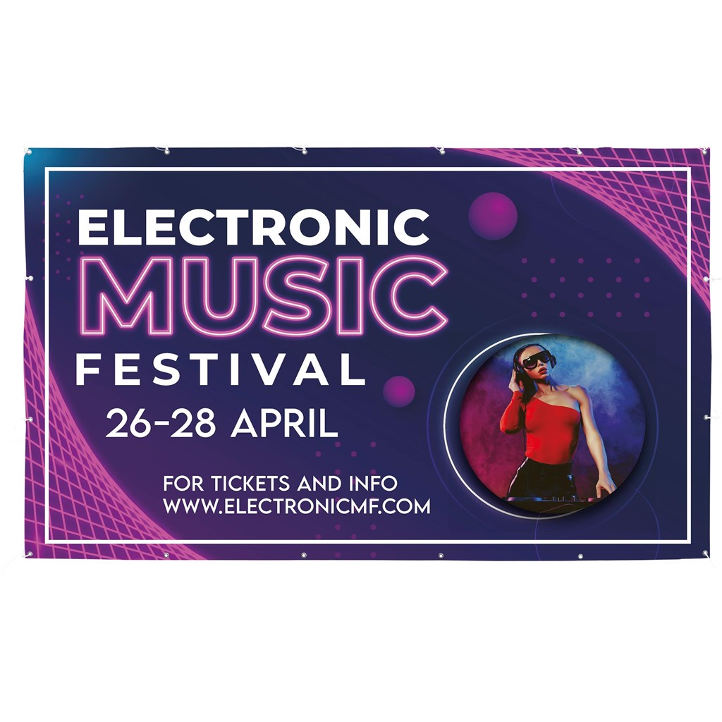 PVC Banner 2.45m x 1.5m Default Title