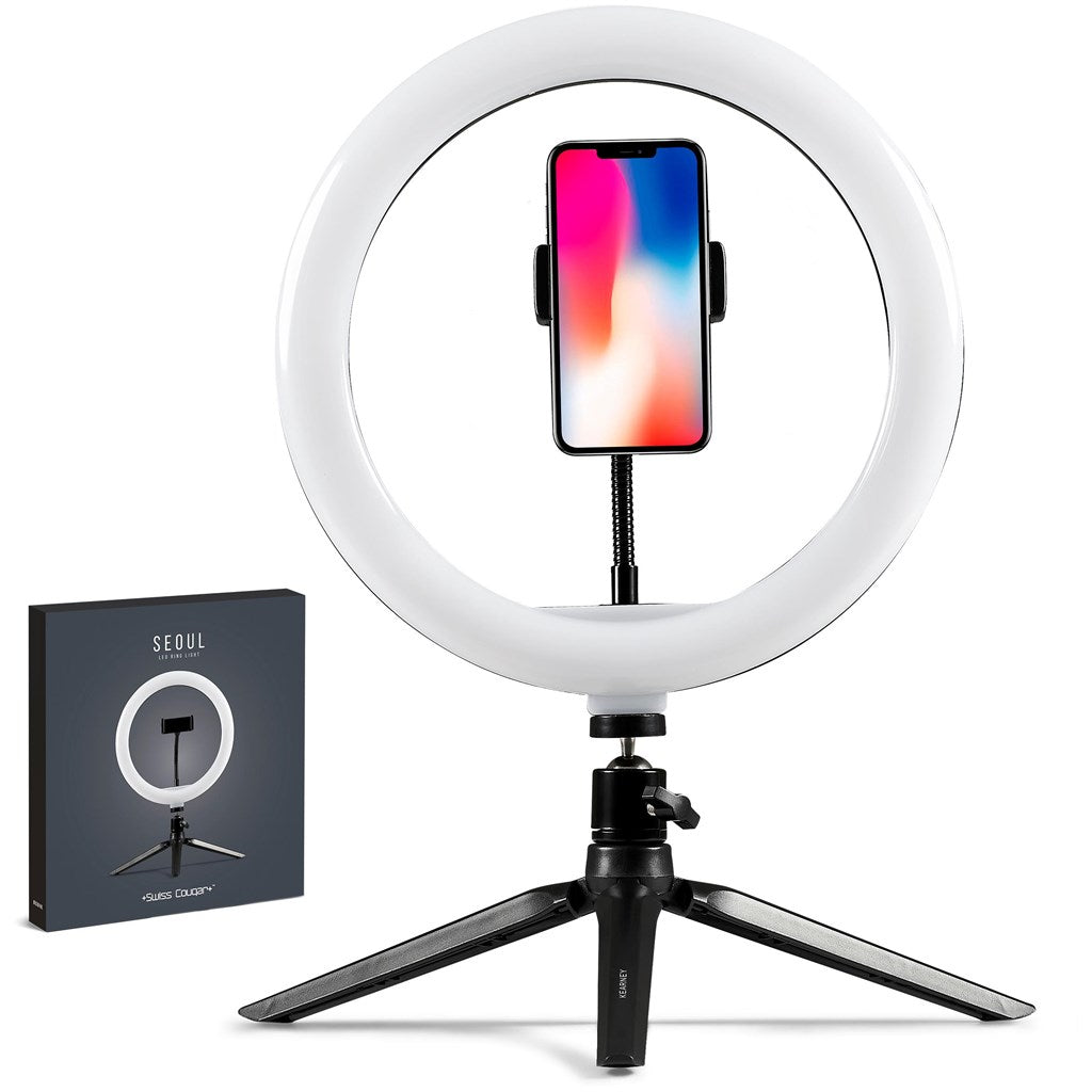 Swiss Cougar Seoul LED Ring Light BLACK