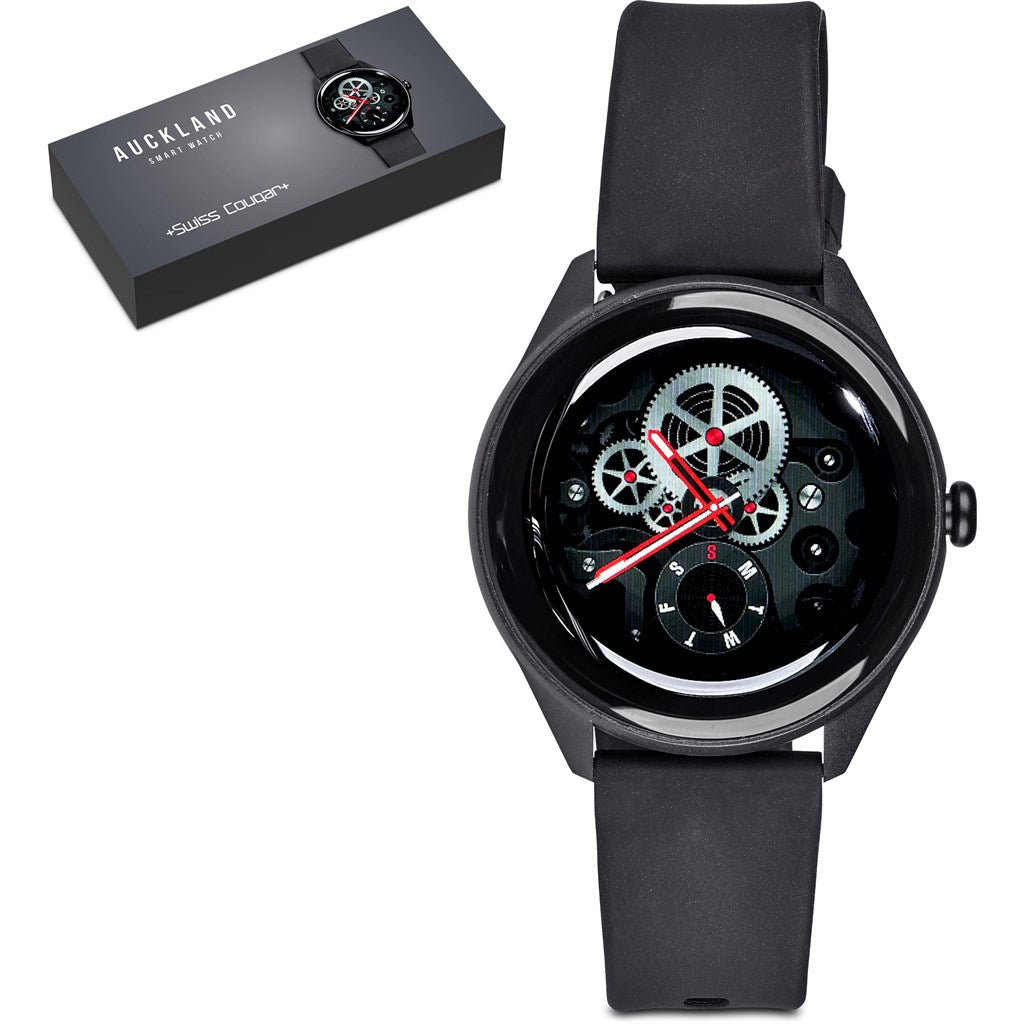 Swiss Cougar Auckland Smart Watch Default Title BLACK