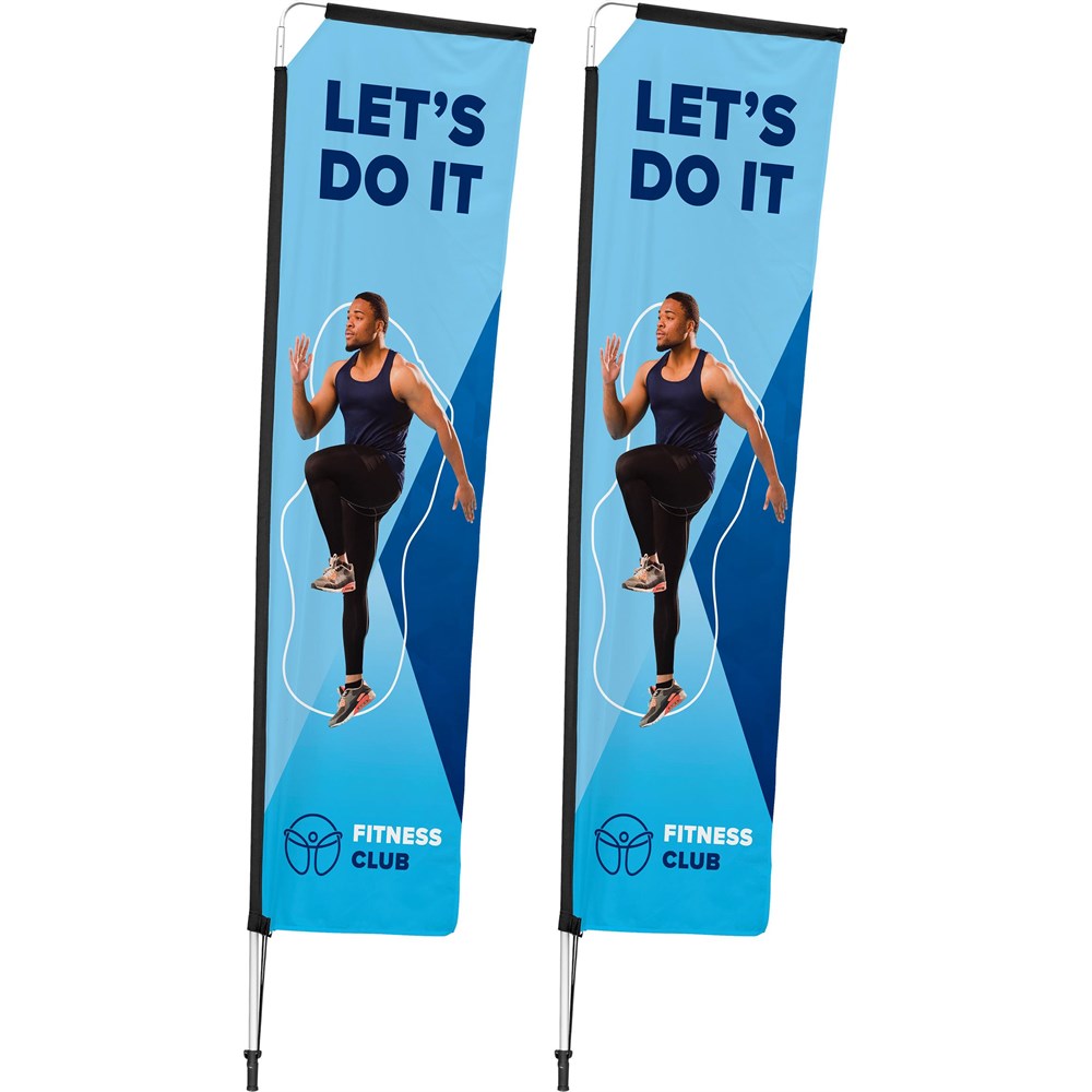 Legend 3m Telescopic Flying Banner (Set of 2) Default Title