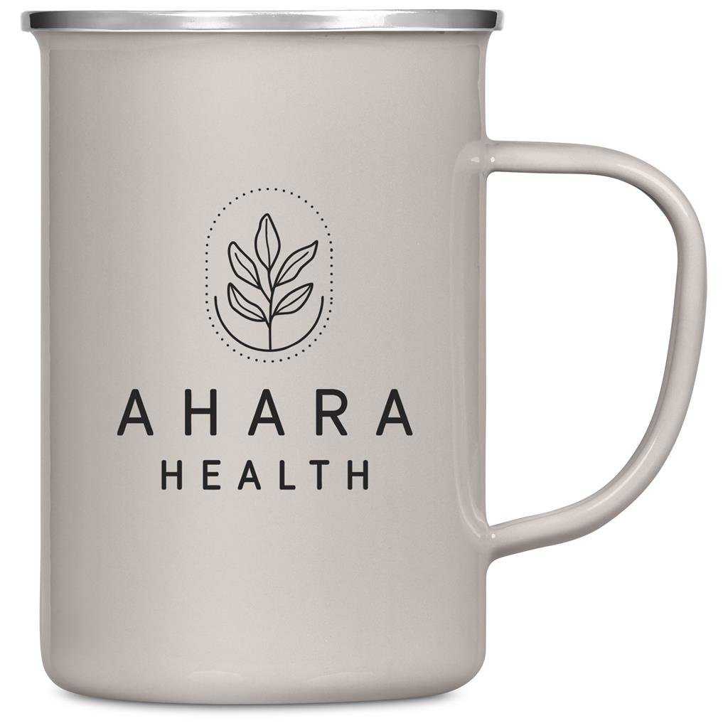 Andy Cartwright Satara Enamel Coffee Mug – 600ml CREAM