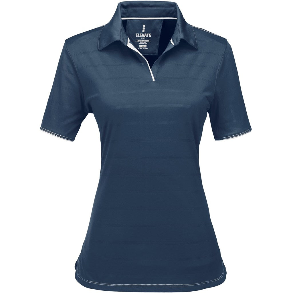 Ladies Prescott Golf Shirt - Blue BLUE