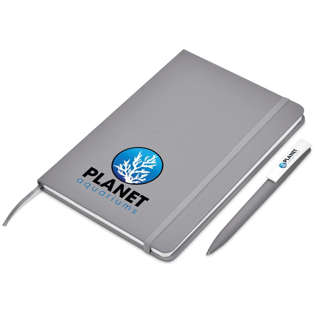 Query Notebook & Pen Set GREY