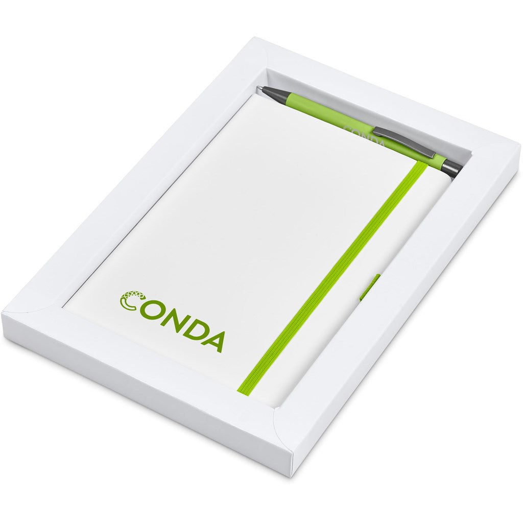 Duncan Notebook & Pen Set LIME
