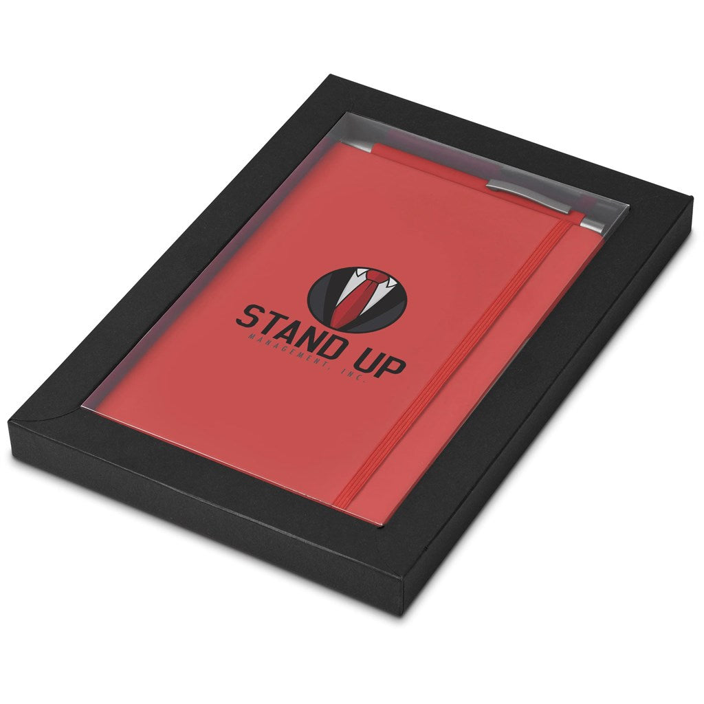 Viola Notebook & Pen Set RED