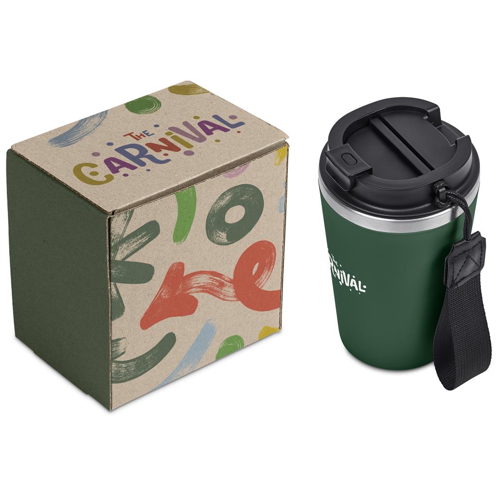 Kooshty Luca Tumbler in Bianca Custom Gift Box DARK GREEN