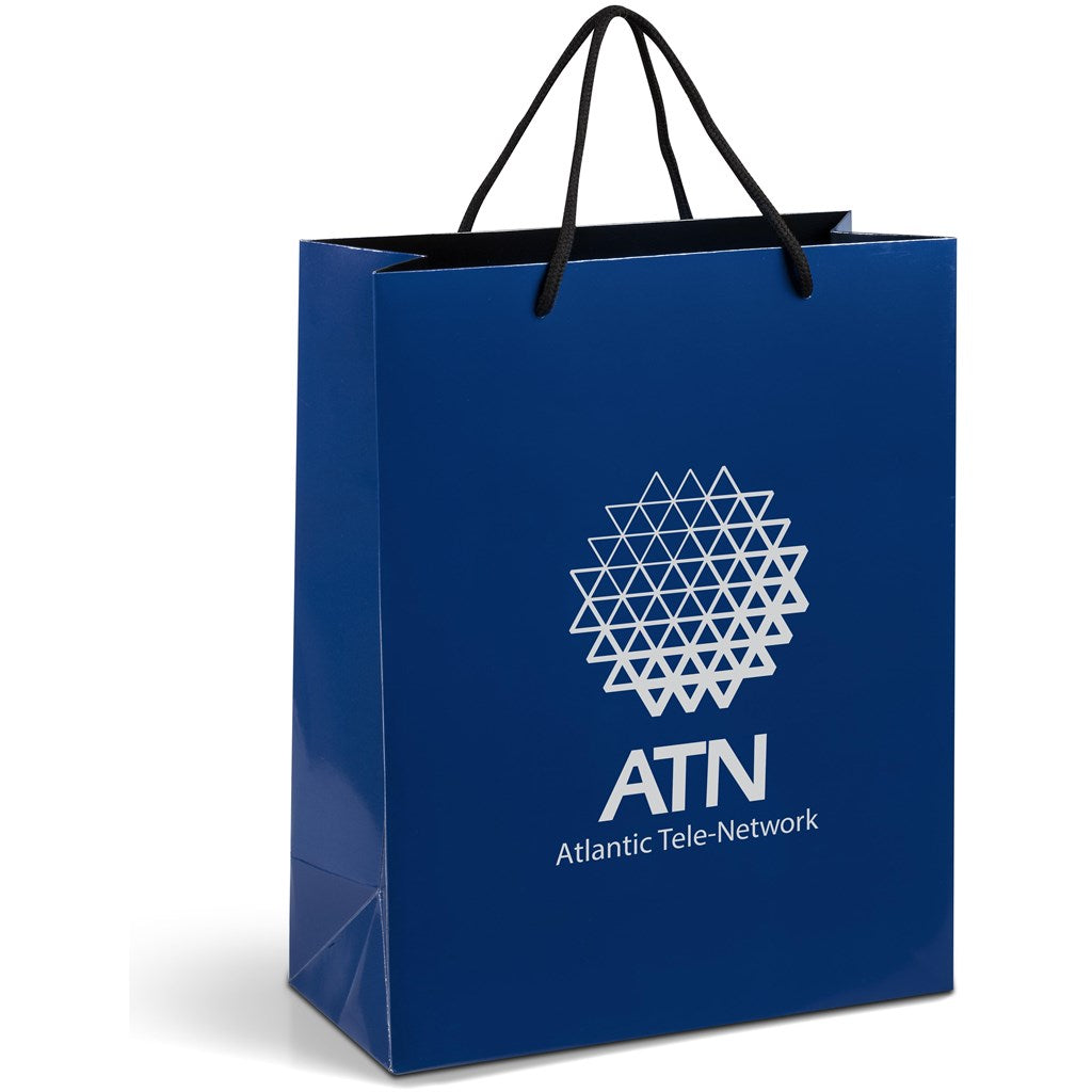 Altitude Dazzle Midi Paper Gift Bag NAVY