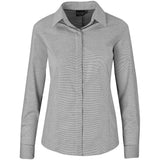 Ladies Long Sleeve Taylor Shirt - Grey GREY