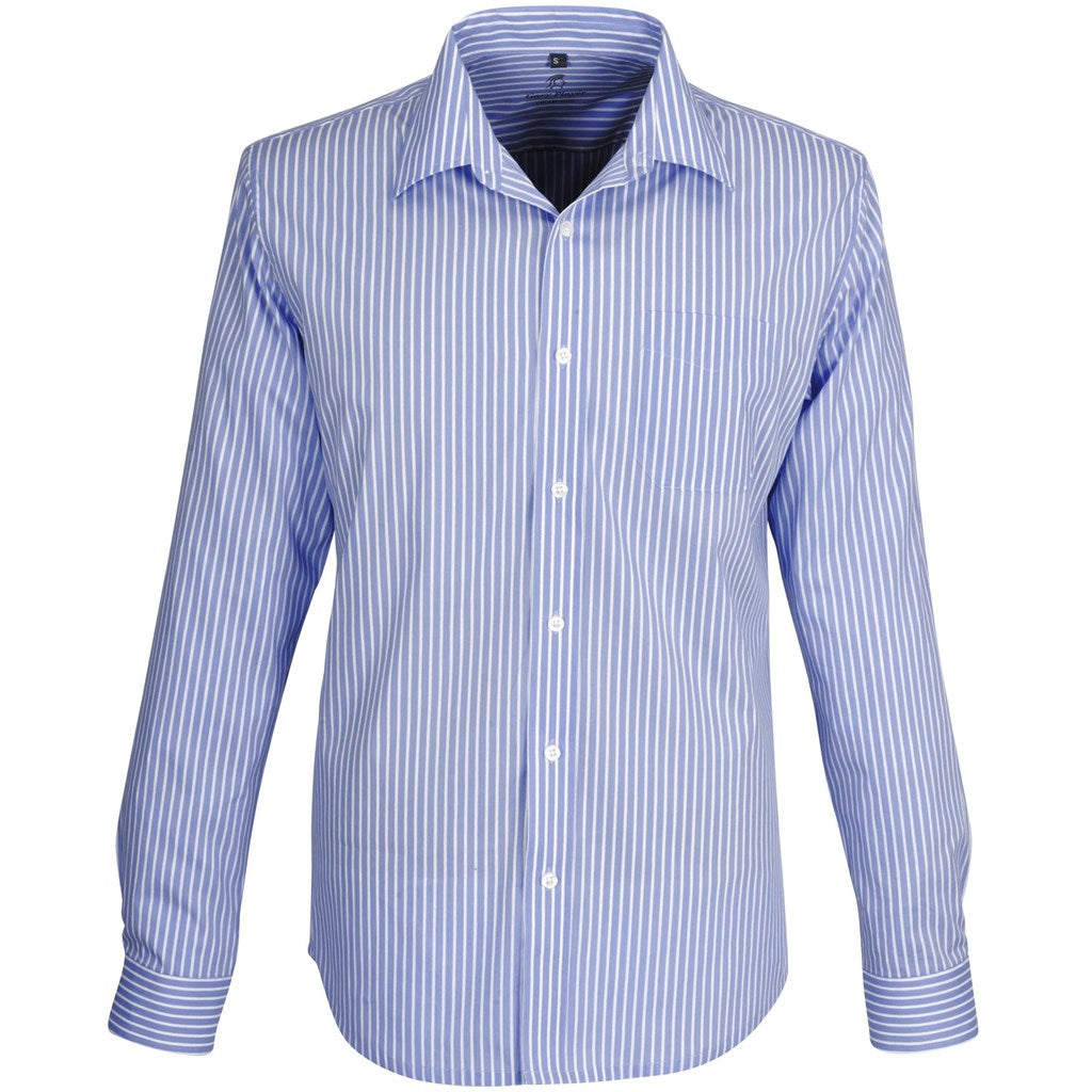 Mens Long Sleeve Glenarbor Shirt - Blue BLUE