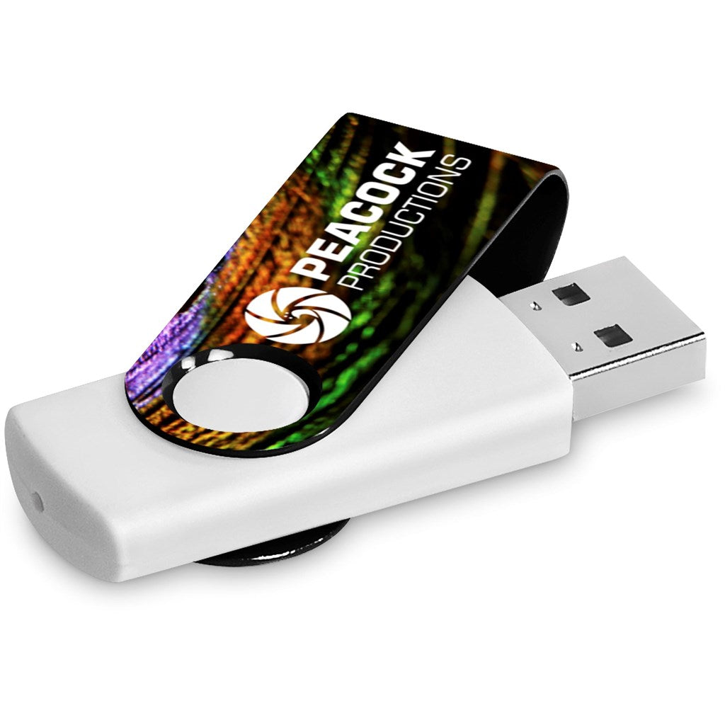 Altitude Axis Gyro White Flash Drive - 8GB 8GB BLACK