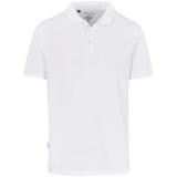 Mens Okiyo Tenyo Recycled Golf Shirt WHITE