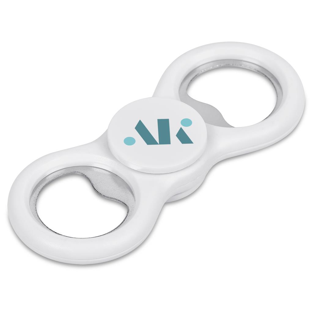 Altitude Whirly Spinner Bottle Opener SOLID WHITE