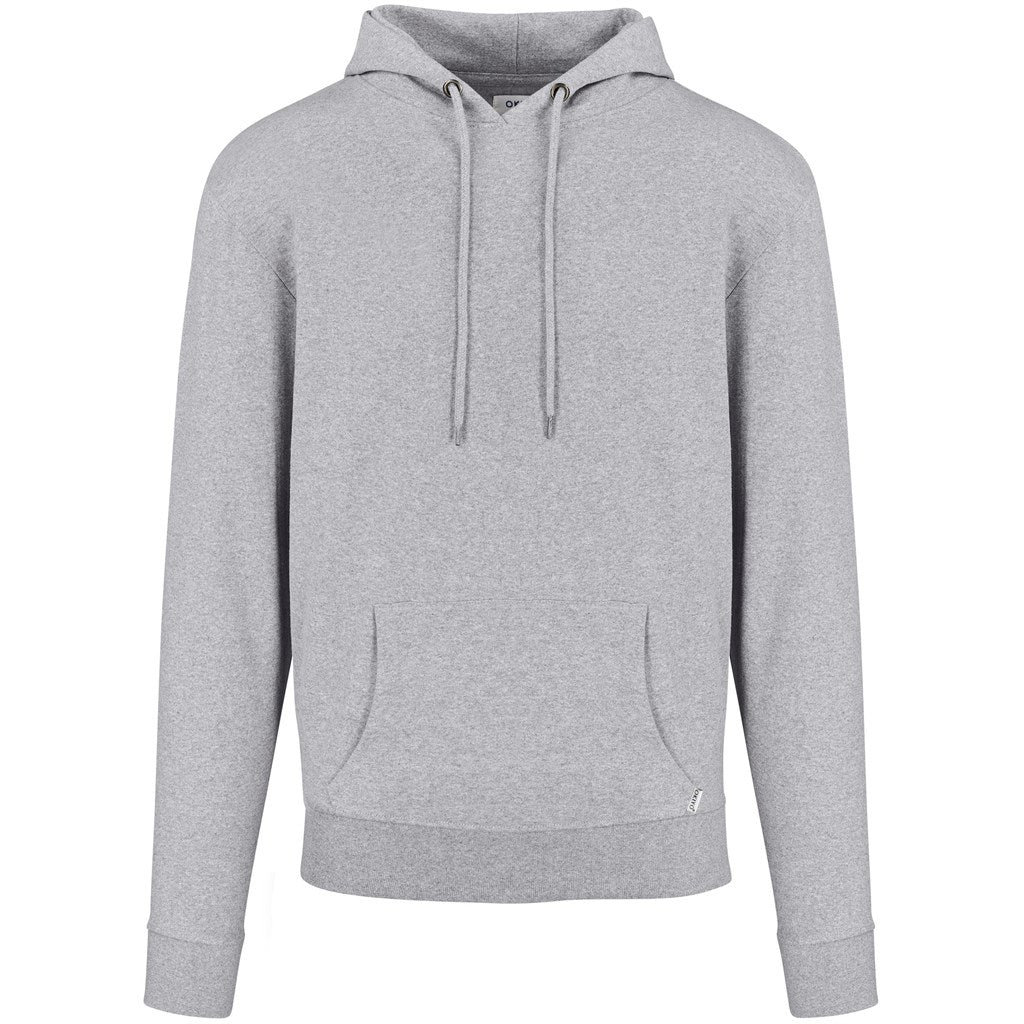 Mens Okiyo Kaizen Recycled Hooded Sweater GREY