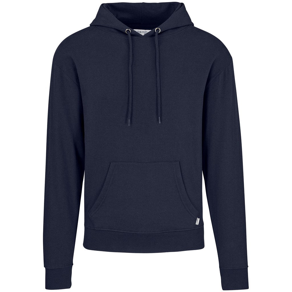 Mens Okiyo Kaizen Recycled Hooded Sweater NAVY
