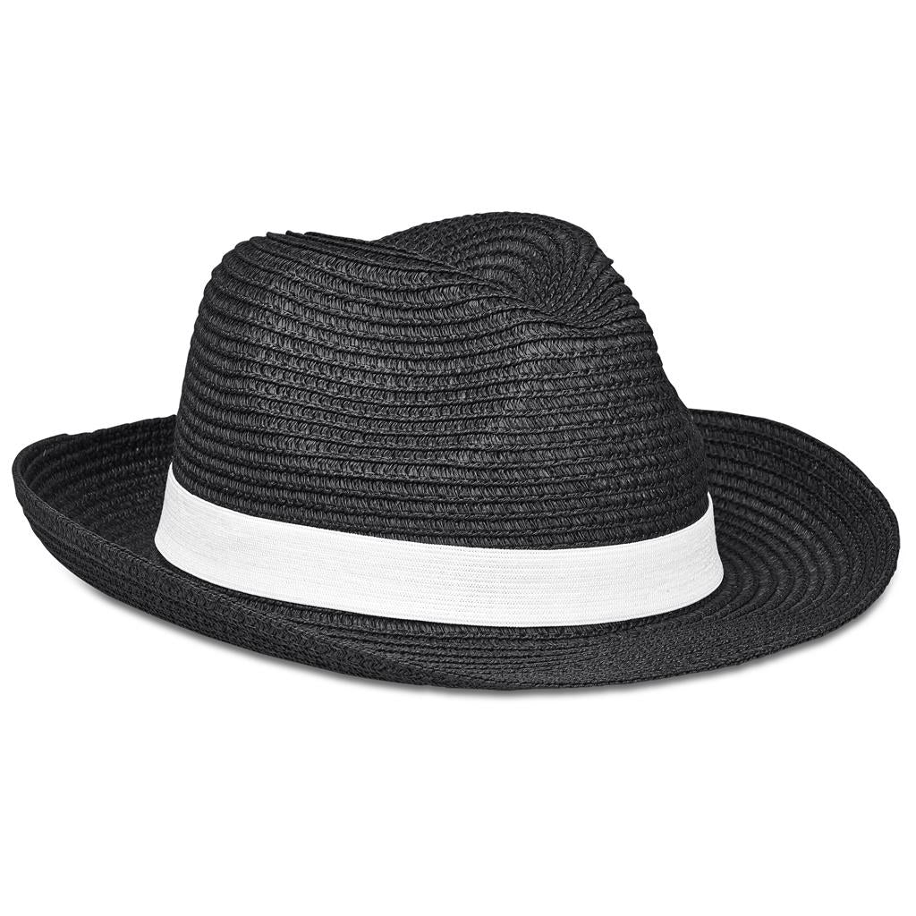 Bruno Fedora Hat BLACK