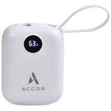 Swiss Cougar Stockton Fast Charge 22.5W Power Bank - 10000mAh SOLID WHITE