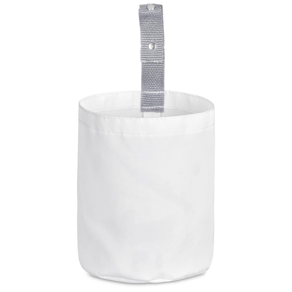 Hoppla Auto Polyester Car Refuse Holder GREY