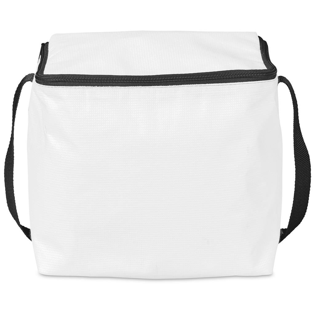 Pre-Production Sample Hoppla Quebec Recycled PET Stitch-Bond 12 Can Cooler BLACK