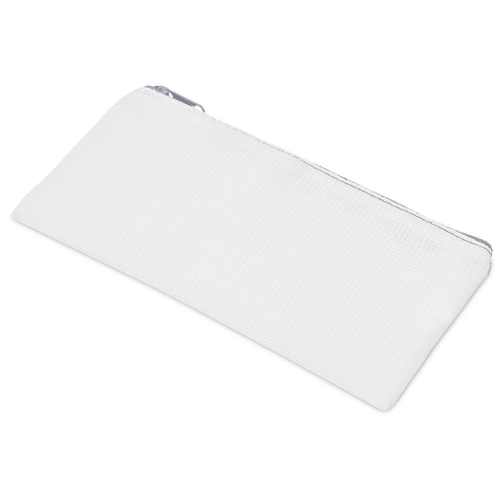 Pre-Production Sample Hoppla Junior Recycled PET Stitch-Bond Pencil Case GREY