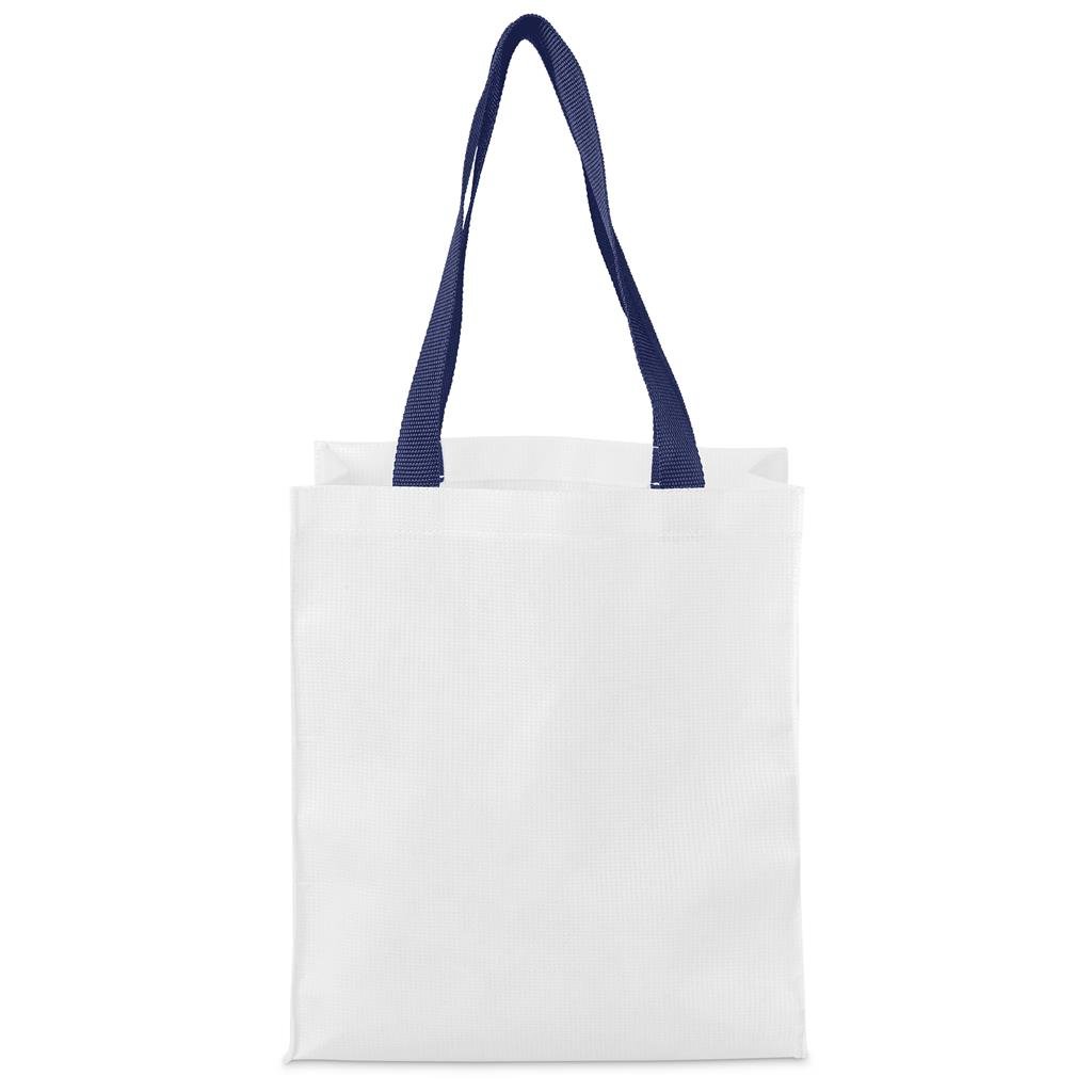 Pre-Production Sample Hoppla Gateway Recycled PET Stitch-Bond Shopper NAVY