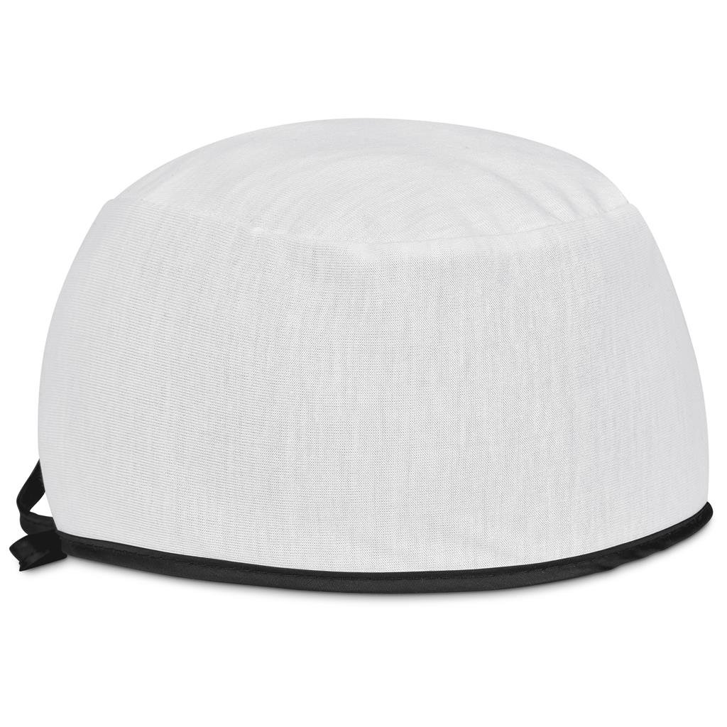 Pre-Production Sample Hoppla Halo Polyester Nurse Theatre Cap BLACK