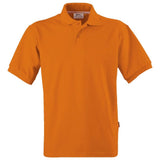 Mens Crest Golf Shirt - Orange ORANGE